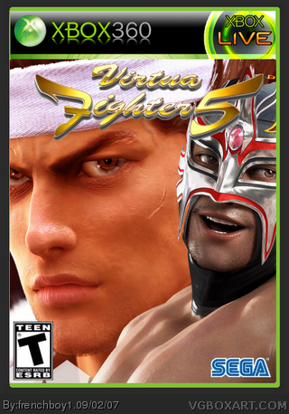 Virtua Fighter 5 box cover