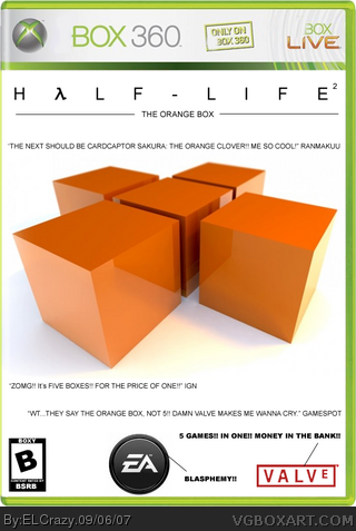 Half-Life 2: Orange Box box cover