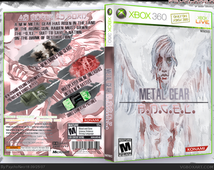 Metal Gear ANGEL box art cover