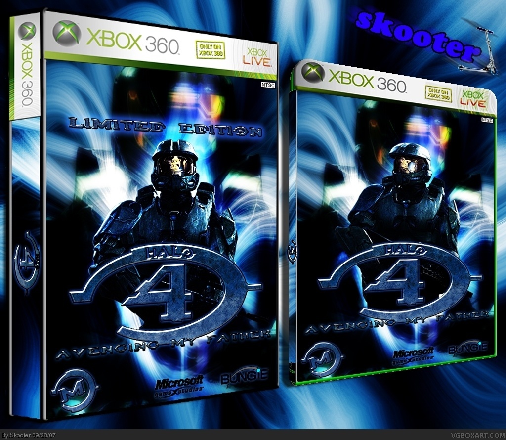 Halo 4: Avenging My Father box cover