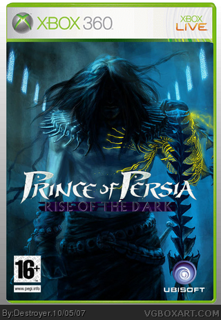 Prince of Persia : Rise of the Dark box cover