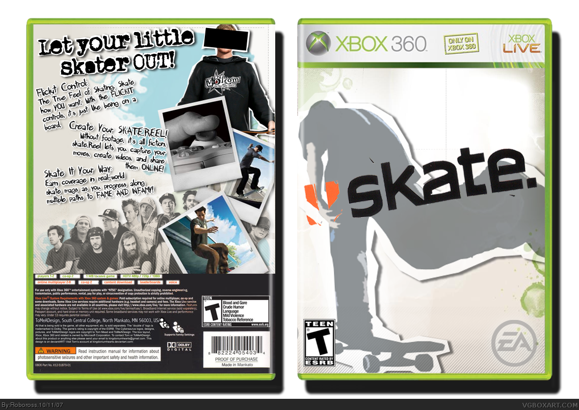 Skate box cover