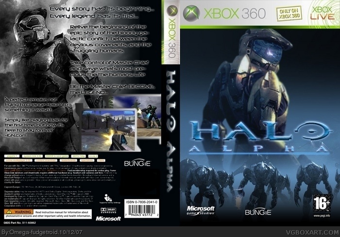 Alpha Halo box art cover