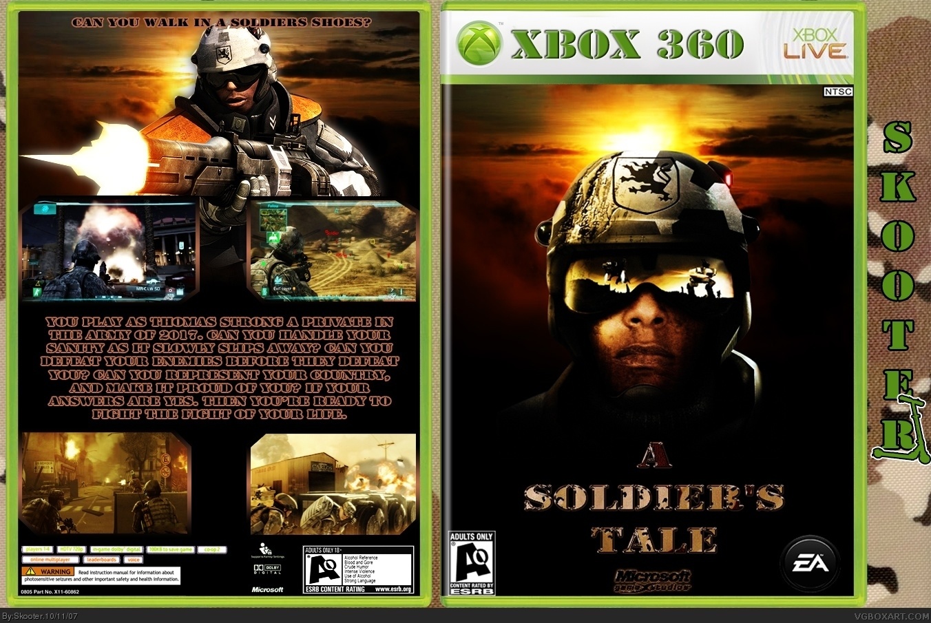 A Soldier's Tale box cover
