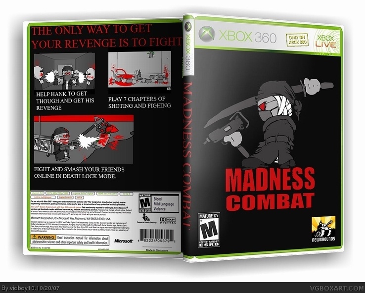 Madness Combat box cover