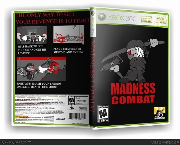 Madness Combat box art cover