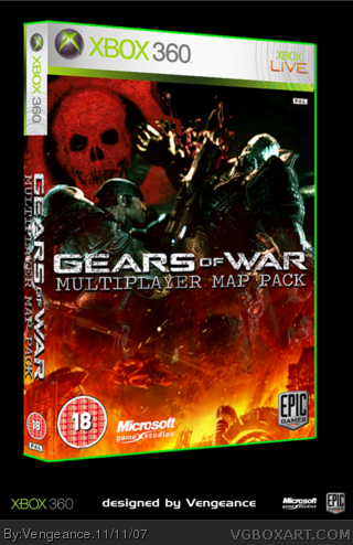 Gears of War: Multiplayer Map Pack box cover
