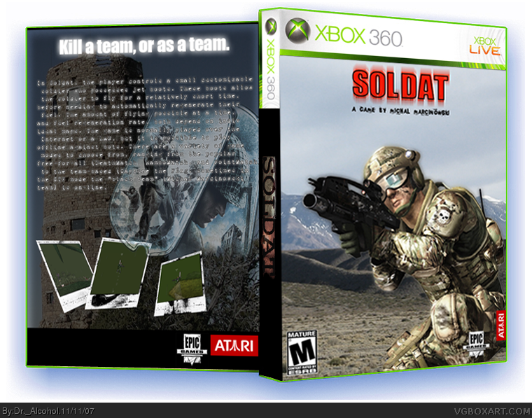 Soldat box cover