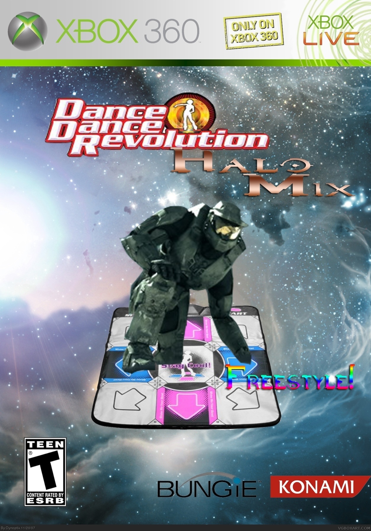 Dance Dance Revolution: Halo Mix box cover