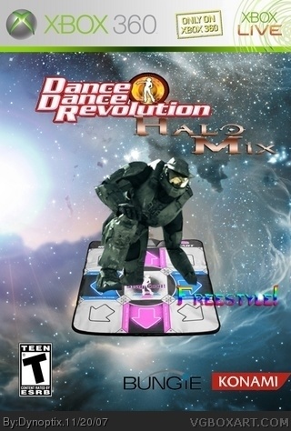 Dance Dance Revolution: Halo Mix box art cover