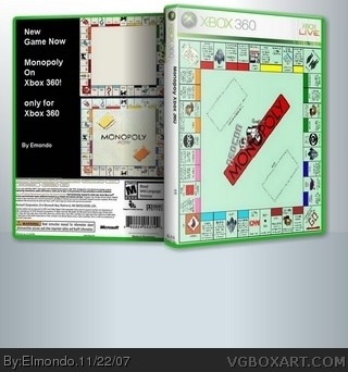 Monopoly box cover