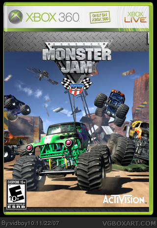 Monster Jam box cover