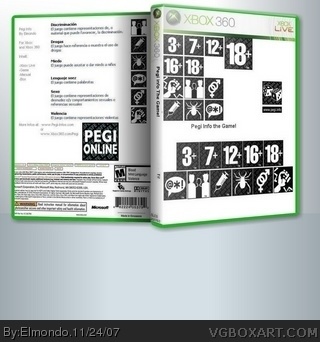 Pegi info The Game box cover