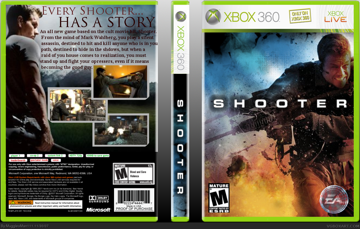 Shooter box cover
