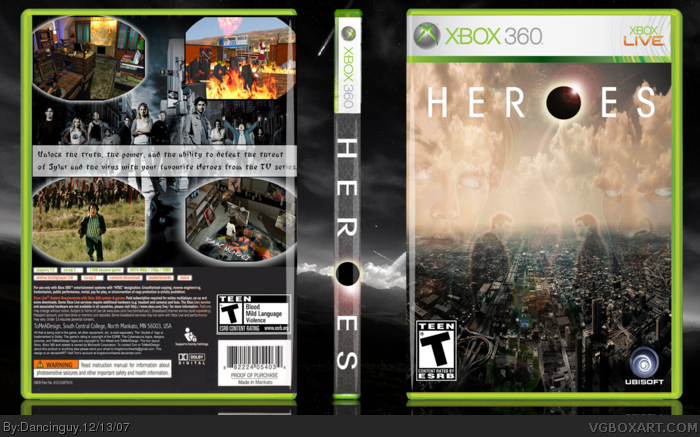 Heroes box art cover