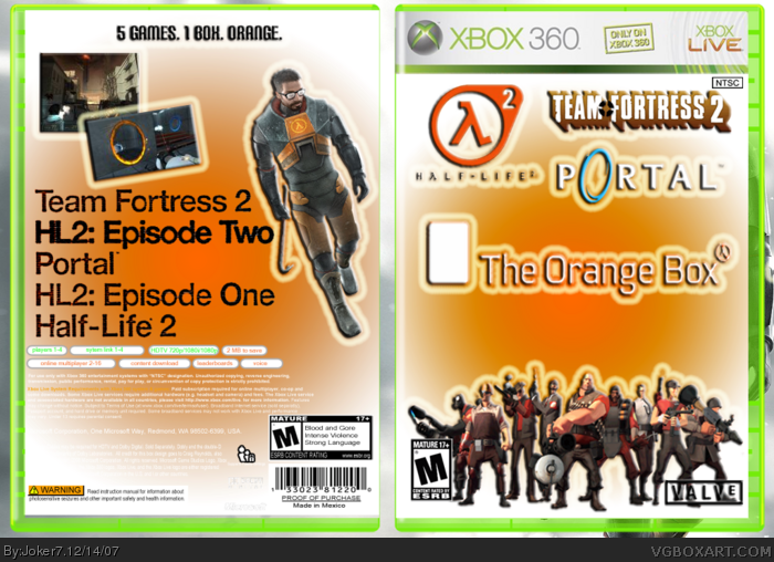 The Orange Box box art cover