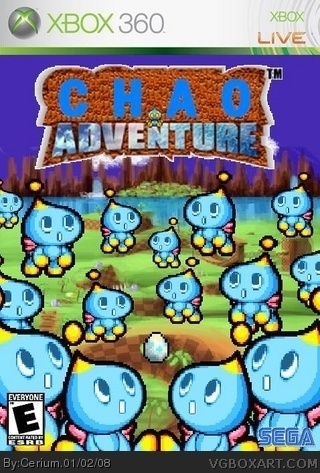Chao Adventure box cover