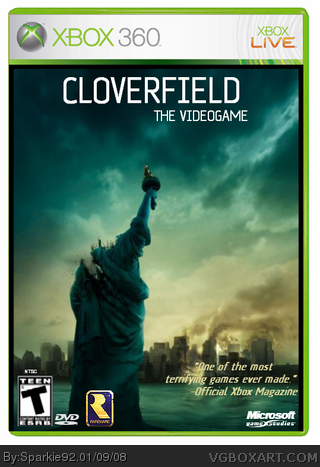 Cloverfield: The Videogame box cover