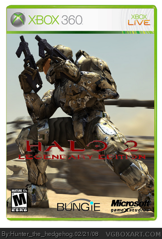 Halo 2 Legendary Edition box cover