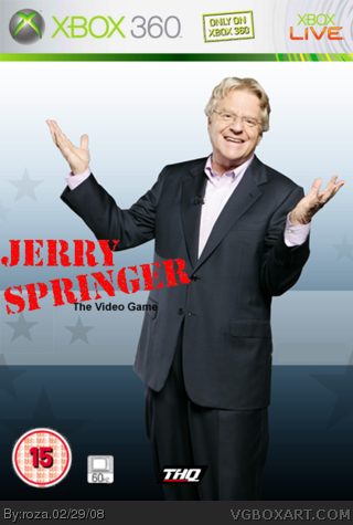 Jerry Springer The Video Game box cover