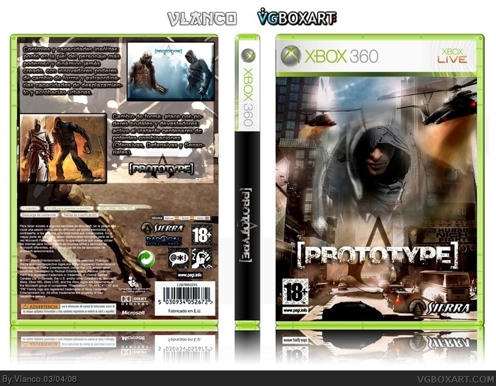 Prototype's Creed box art cover