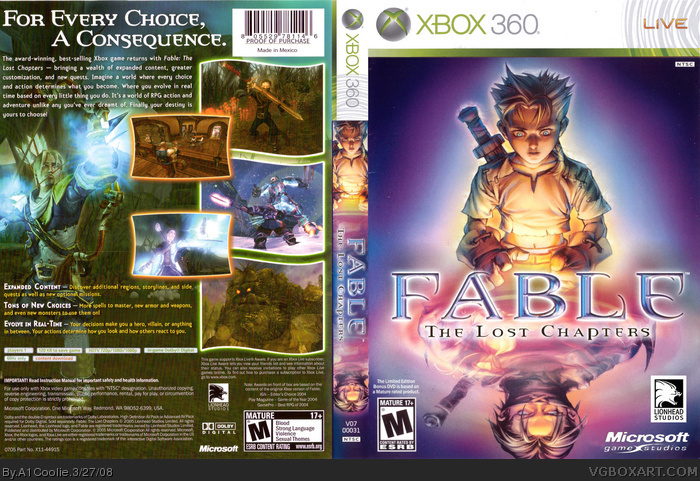 Fable box art cover