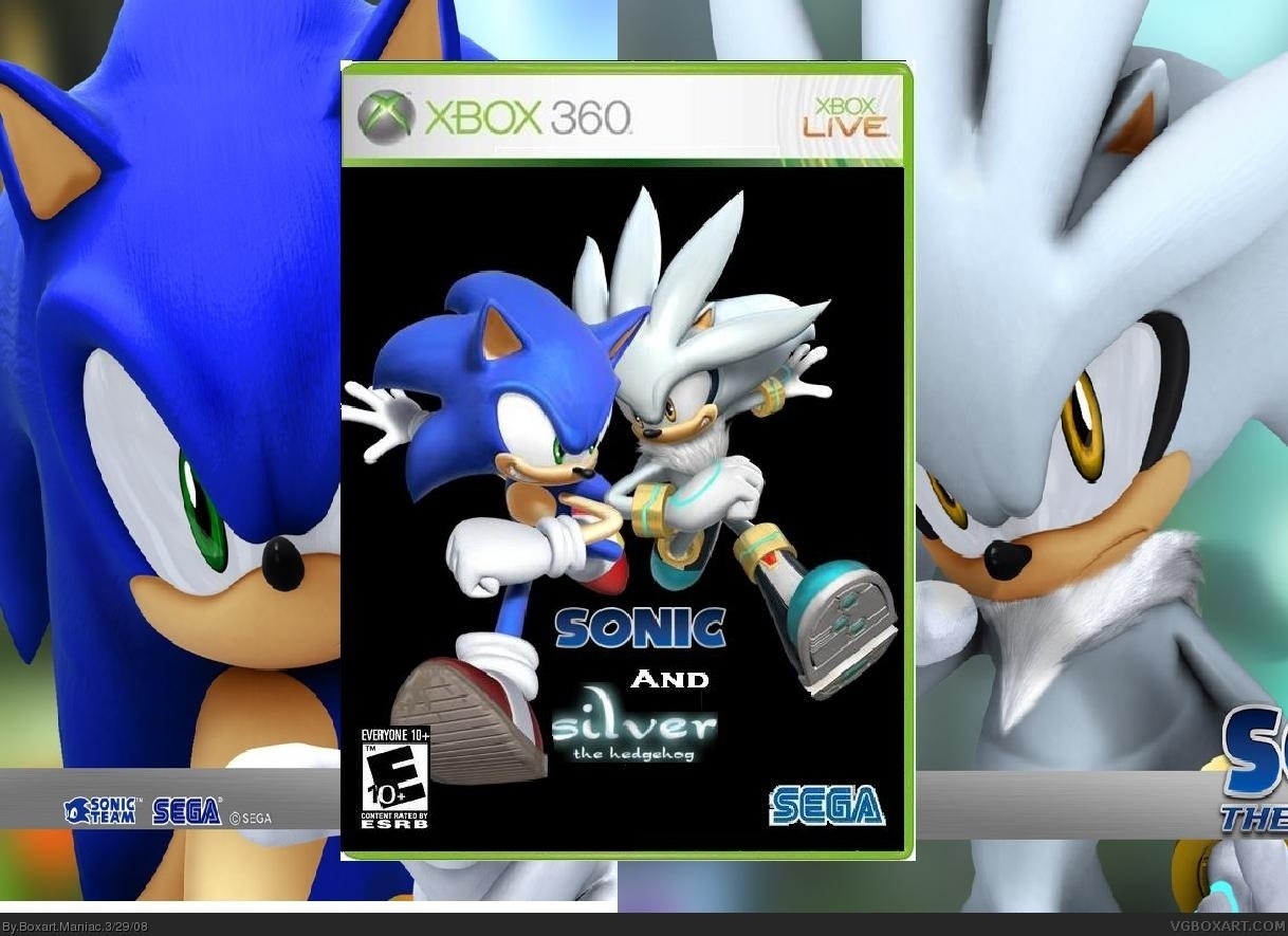 Sonic & Silver box cover