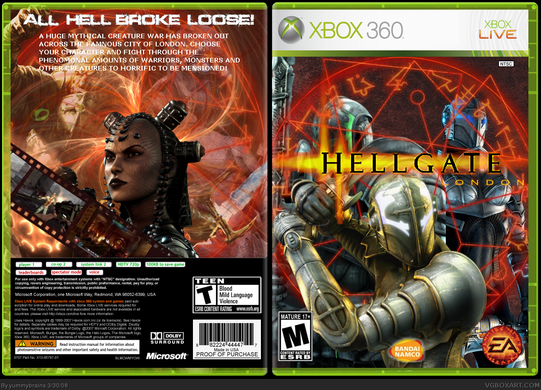 Hellgate: London box cover