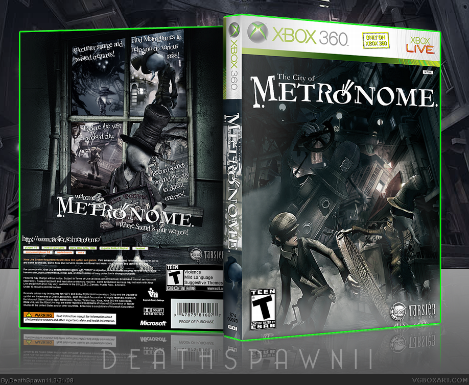 The City Of Metronome box cover