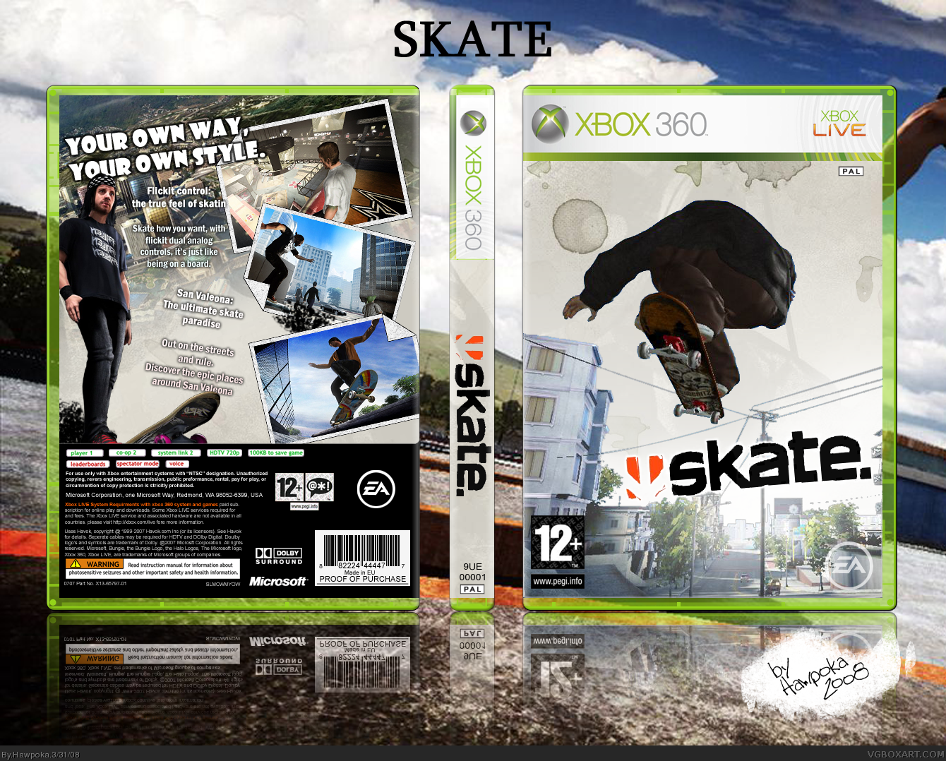 Skate box cover