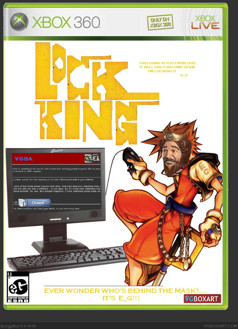 Lock King box cover