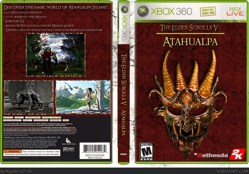 The Elder Scrolls V: Atahualpa box cover