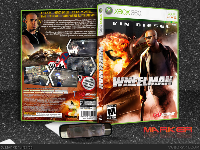 Wheelman box art cover