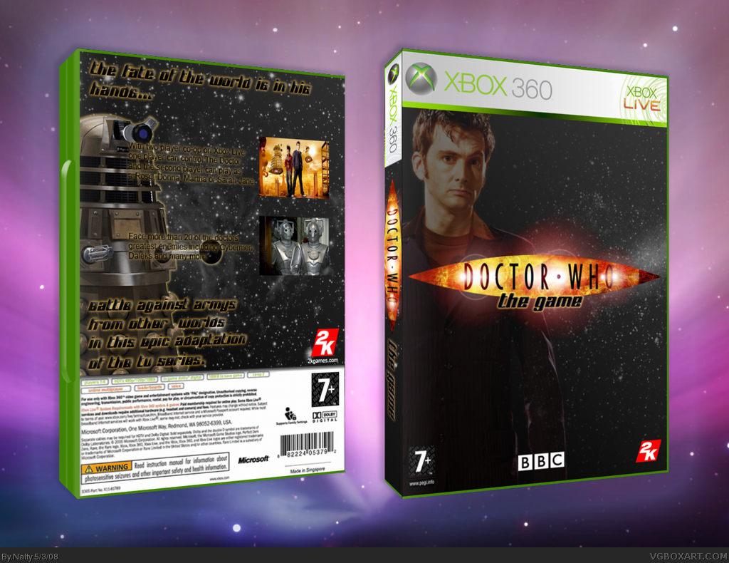 Doctor Who: The Game box cover