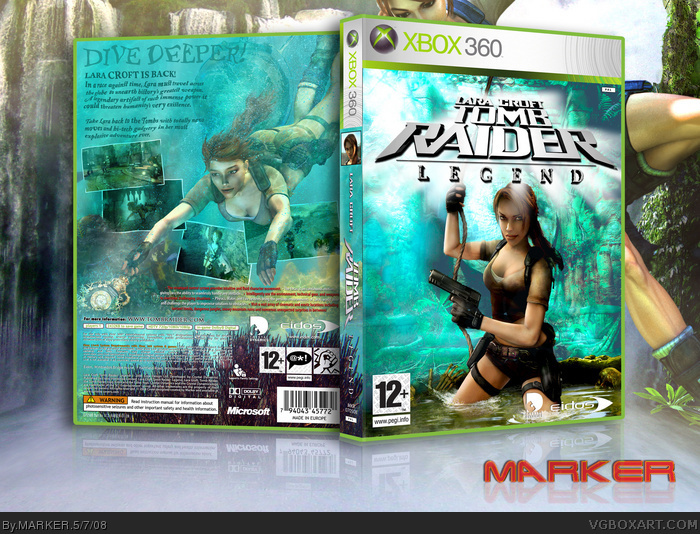Lara Croft: Tomb Raider Legend box art cover