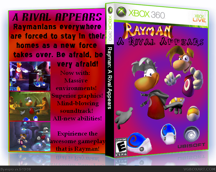 Rayman: A Rival Apears box cover