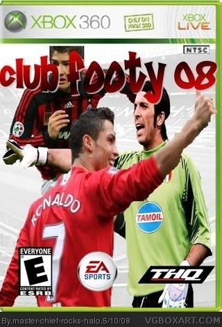 Club Footy 08 box cover