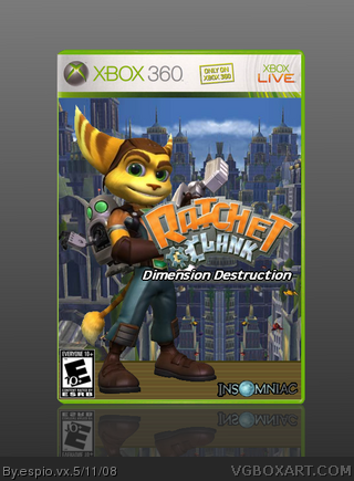 Ratchet and Clank: Dimension Destruction box cover