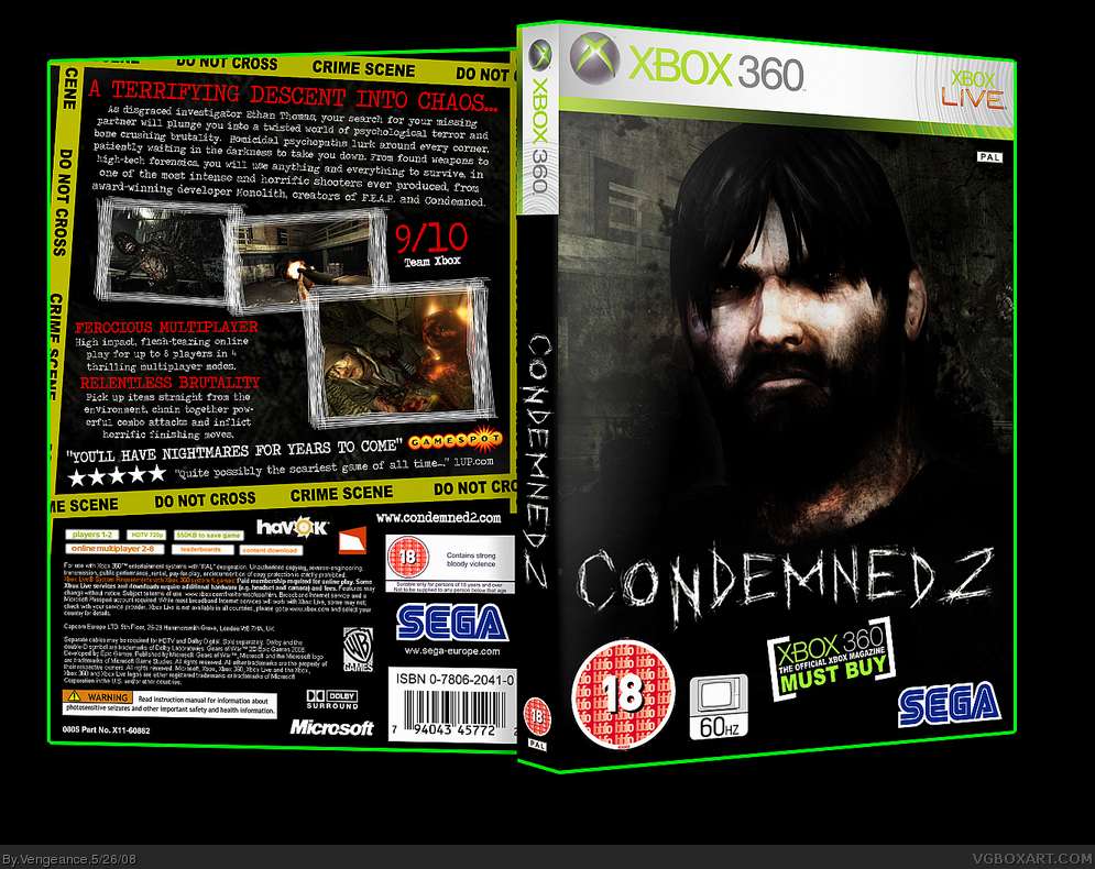 Condemned 2 box cover