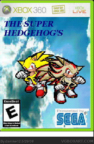 The Super Hedgehogs box cover