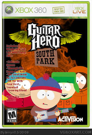 Guitar Hero: South Park box cover