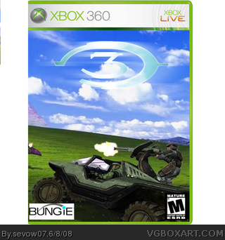 Halo 3 box art cover