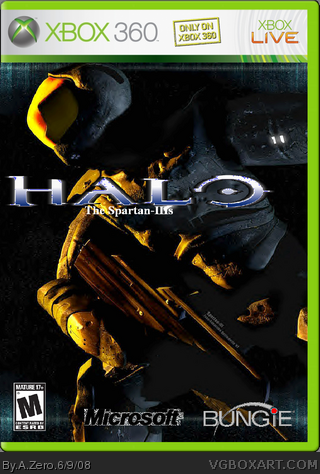 Halo: The Spartna IIIs box art cover