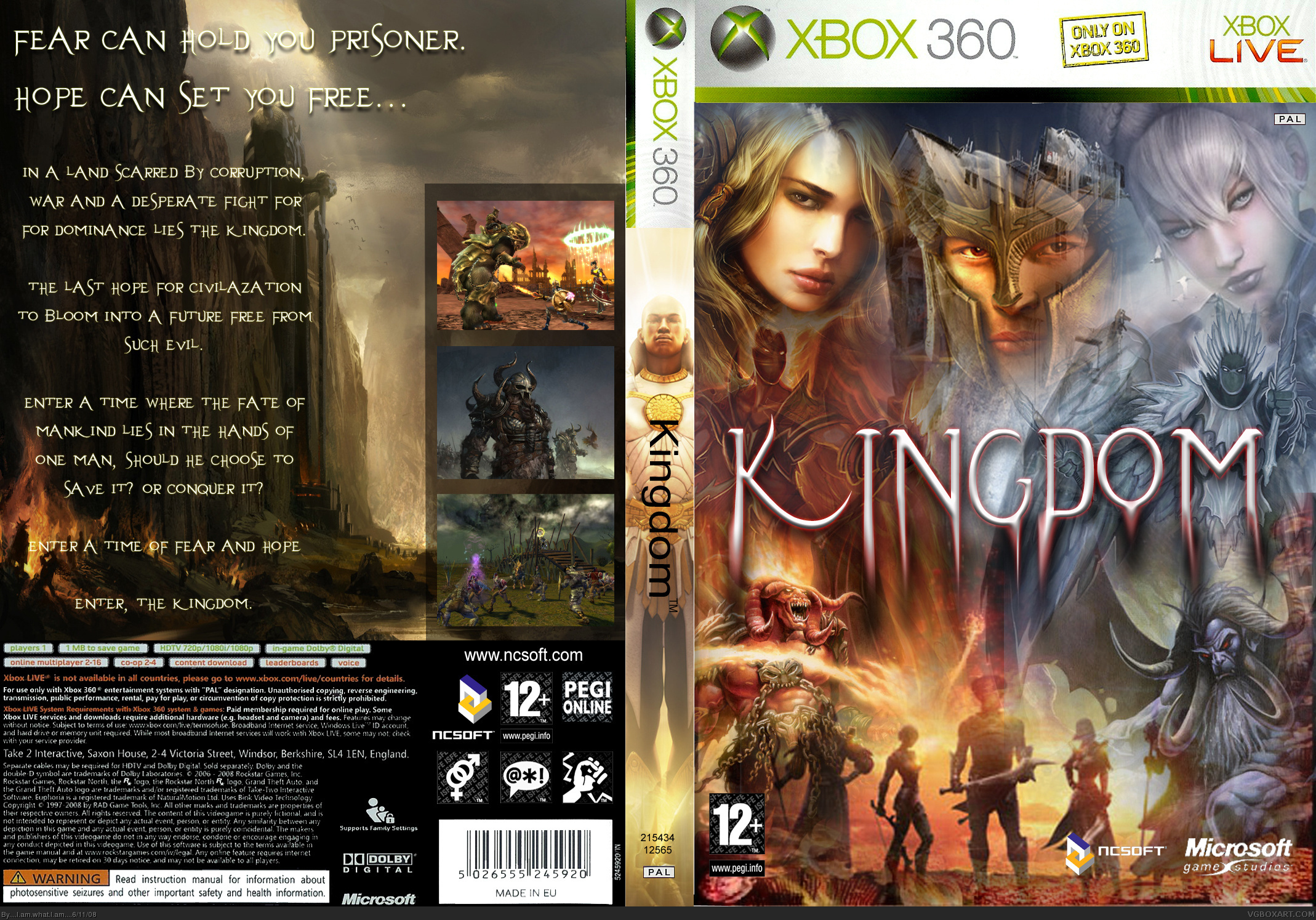 Kingdom box cover