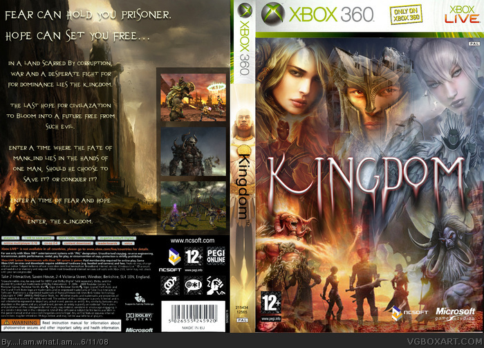Kingdom box art cover