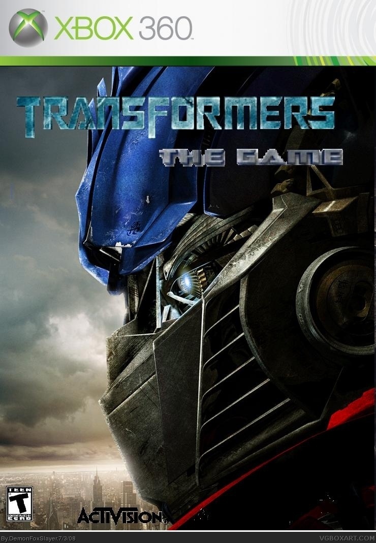 Transformers: The Game box cover