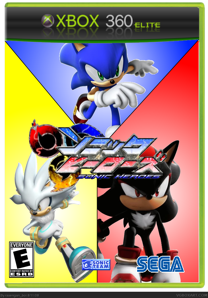 Sonic Heroes Special Edition box cover