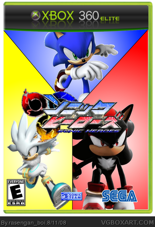 Sonic Heroes Special Edition box art cover