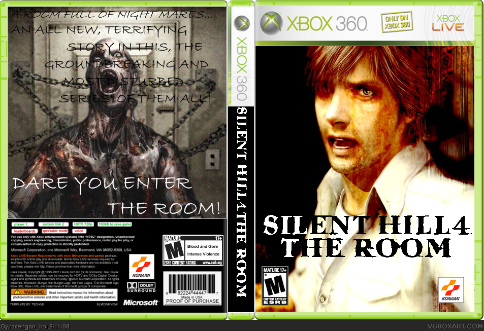Silent Hill 4 box cover