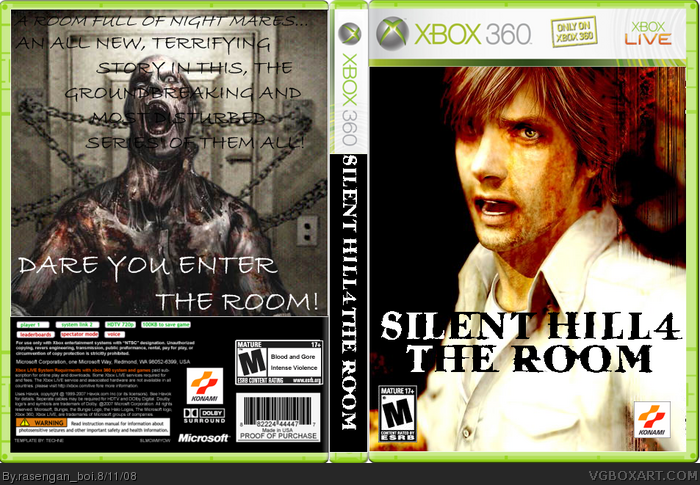 Silent Hill 4 box art cover